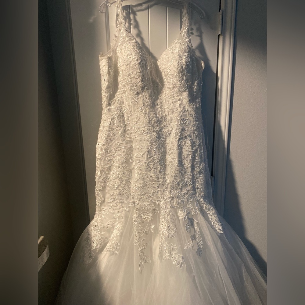 Off White Mermaid Wedding